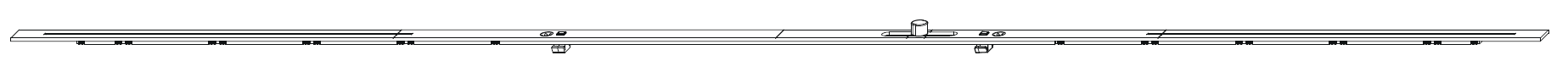 MAICO -  Prolunga BILICO bilico orizzontale per cremonese - dimensioni 1250 - hbb 801 - 1250 - lbb 801 - 1250