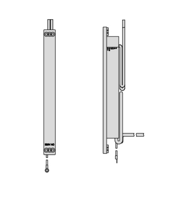 AGB -  Trasformatore SENTINEL M3 da incasso per motore a scomparsa