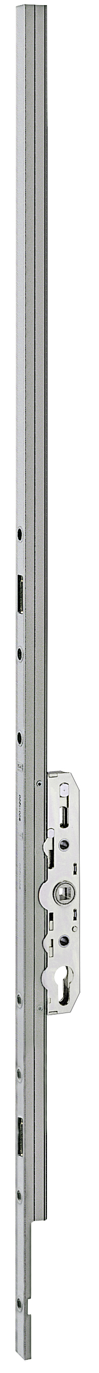 AGB -  Cremonese ALZANTE CLIMATECH per alzante scorrevole altezza maniglia fissa con chiusura a perni - gr / dim. 02 - entrata 27,5 - alt. man. 1000 - lbb/hbb 1170-1800