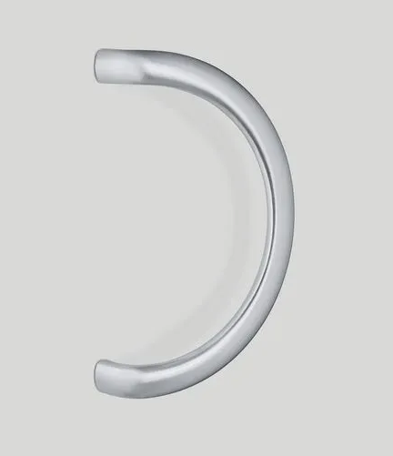 COLOMBO DESIGN -  Maniglione LOGO zancato a semicerchio - col. CROMO MAT - SATINATO - interasse 250 - lunghezza 278