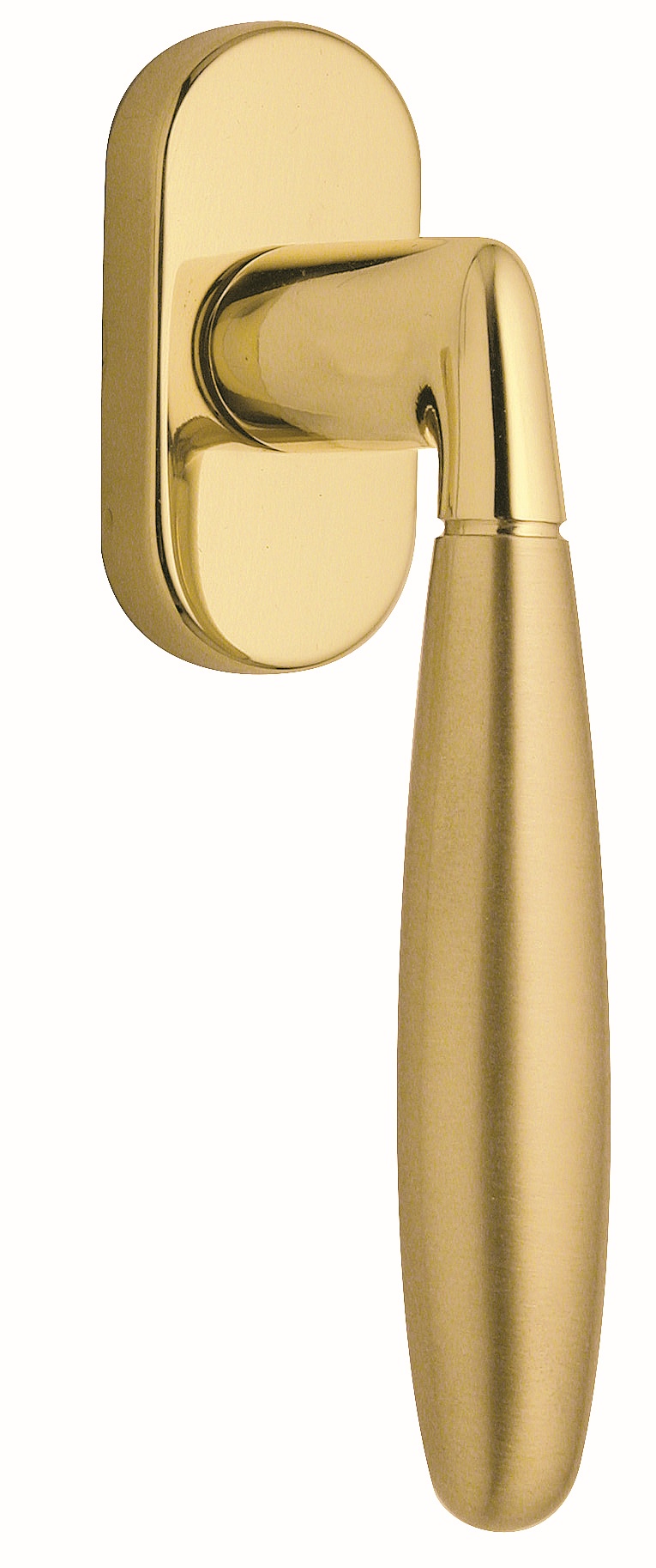 REGUITTI -  Martellina SASHA dk con pulsante - mat. OTTONE - col. 38 OTTONE SATINATO VER./ OTTONE LUCIDO VER.