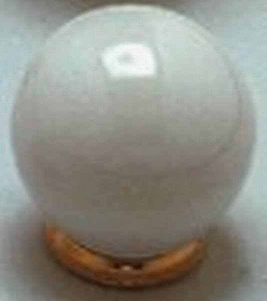 Pomolino tondo per mobile - mat. PORCELLANA - col. BIANCO - dimensioni Ø 25 - note SFERA