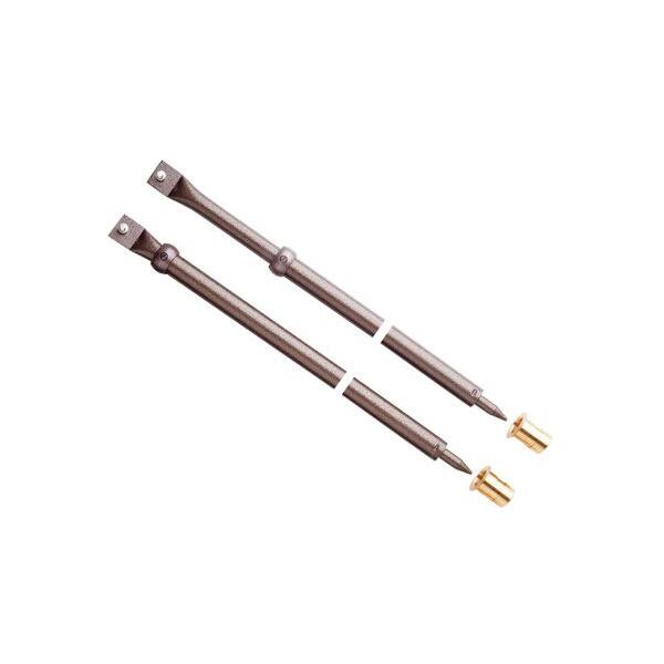 MOTTURA - Coppia Asta SERIE 93 con puntale per serrature multipunto - min - max 790 - 1430 - min - max 790 - 1340 - diametro 18