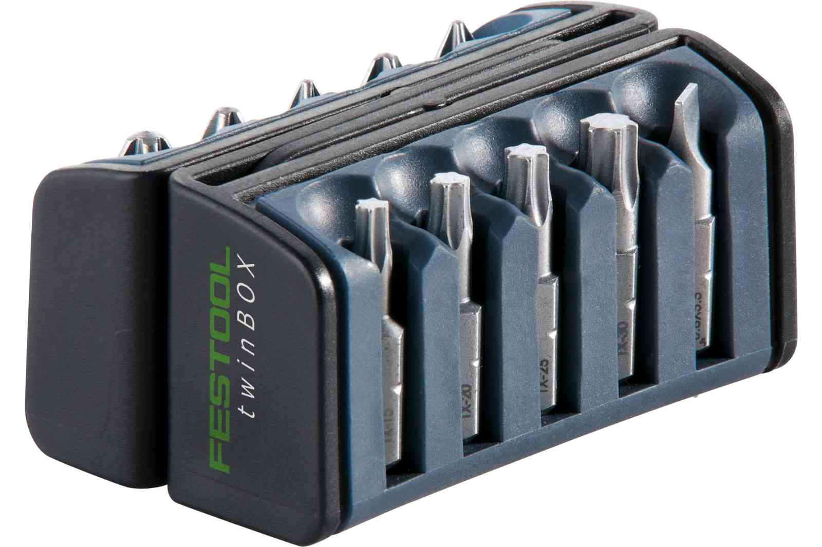 FESTOOL -  Inserto attacco esagonale 1/4 - note TWINBOX BB-MIX - info 	PH1 - PH2 - PZ1 - PZ2 - PZ3 - SZ 0,8X5,5 - TX15 - TX20 - TX25 - TX30