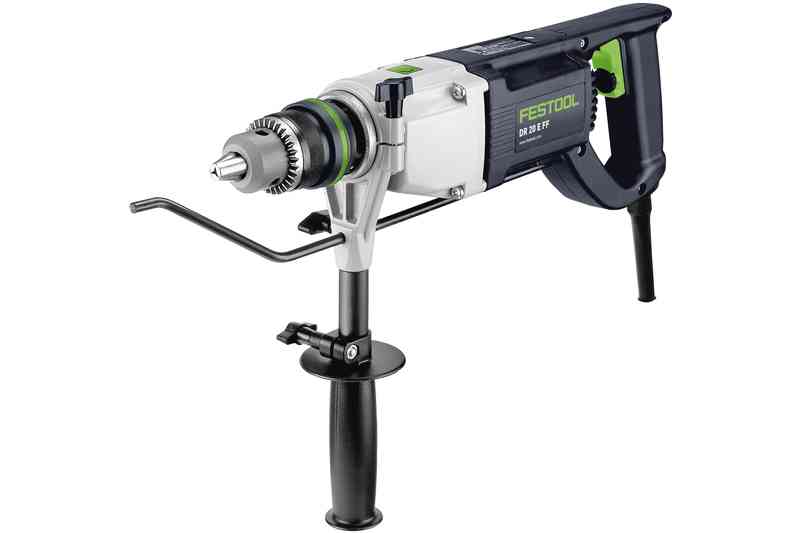 FESTOOL -  Trapano TRAPANO DR QUADRILL avvitatore con mandrino a cremagliera senza percussione - pot. (w) / coppia (nm) 1100/98