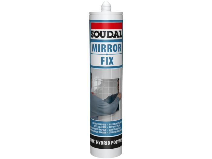 SOUDAL -  Sigillante MIRROR FIX adesivo ms polymer incollaggio e sigillatura - col. BIANCO - q.ta 290 ML