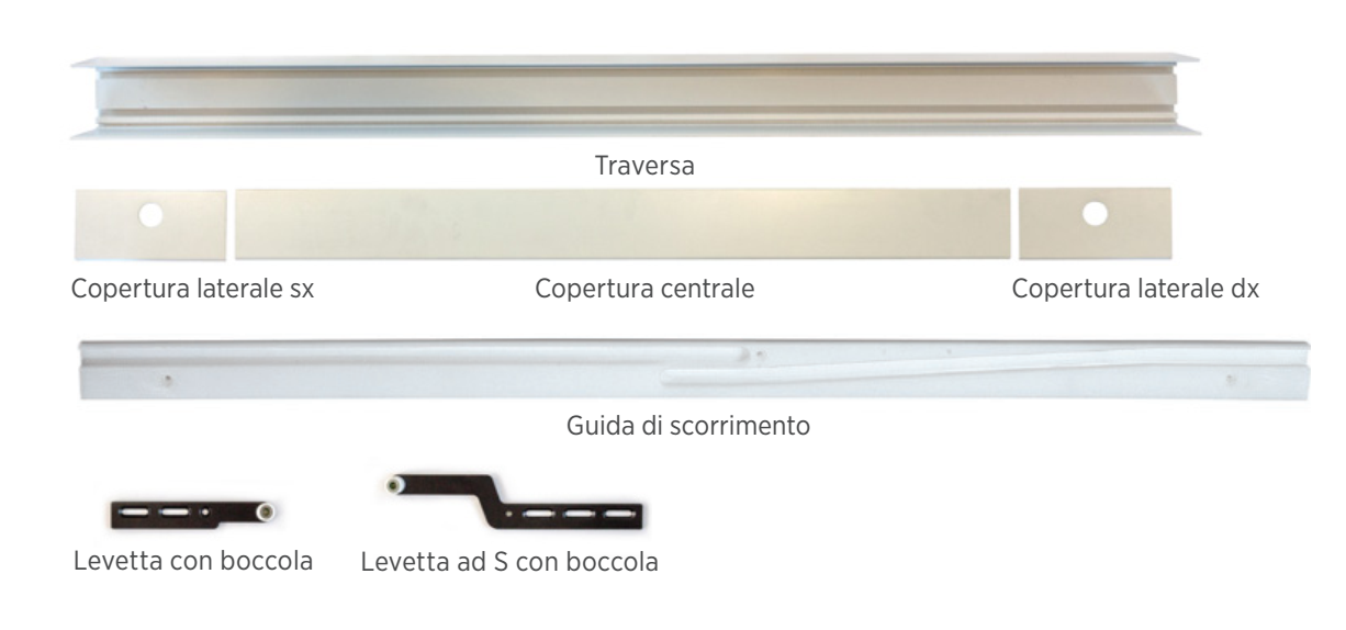 ANTAMATIC SIR - Kit Scatola SERIE 4.0 per anta a battente e vicentina - col. BIANCO OPACO - dimensioni 1550 - info VICENTINA ROVESCIA