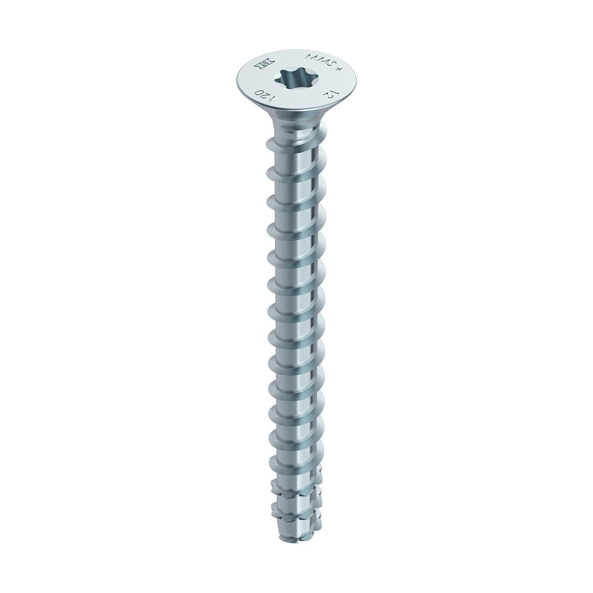 HECO -  Vite F 611 testa svasata piana torx turbovite - col. ZINCATA NERA - diametro 5,0 - lunghezza 30
