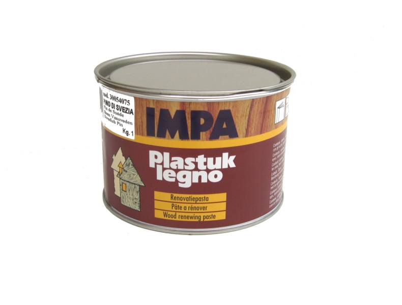 IMPA -  Stucco PLASTUK poliestere in pasta di legno per uso manuale - col. DOUGLAS - q.ta 1,03 KG