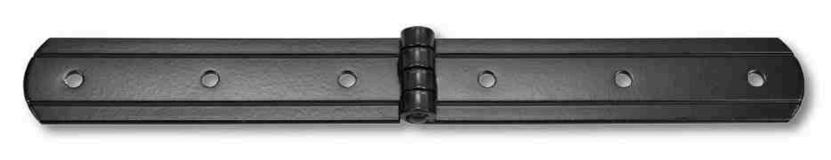 CANZIAN -  Bandella ART 305 asenera 4 snodi a filo - col. VERNICIATO NERO - a: 80 - b: 80