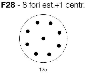 EKAMANT -  Abrasivo EKARED disco carta uso automatico per levigatura vernici e resine - dimensioni Ø 125 - grana 220 - formato F28 - note ALOX