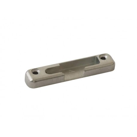 ROTO FRANK -  Incontro NT/NX - STANDARD inferiore per nottolino - col. ARGENTO NATURALE - aria NT INCAR LEGNO B.PIANA 18DX - frontale 18 - mano DX