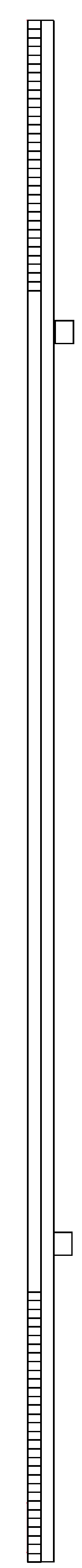 ROTO FRANK -  Prolunga PATIO Z per chiusure supplementari verticale per quarto lato - gr / dim. 1490 - lbb/hbb 1601 - 2000