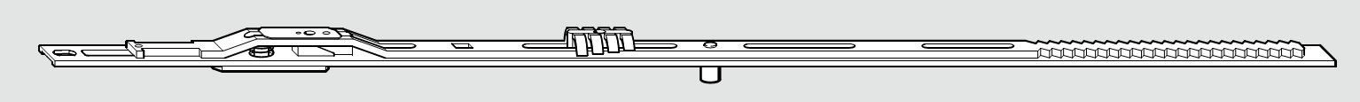 ROTO FRANK -  Chiusura Supplementare NT/NX - ARCO E TRAPEZIO inferiore - gr / dim NT COLL ARCO OR. 480 501-700 - lbb 501 - hbb 700