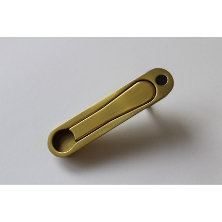 ROTO FRANK -  Martellina ROTOLINE dk - col. OTTONE SATINATO - sporg. quadro 26,5
