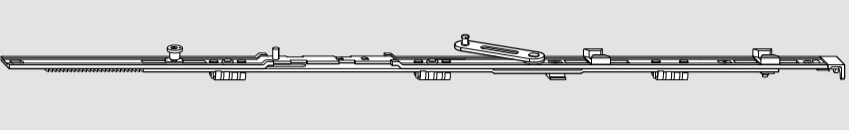 ROTO FRANK -  Chiusura Supplementare NT/NX - STANDARD orizzontale - gr / dim NTI CHIUSCENT 200 1V PROL.