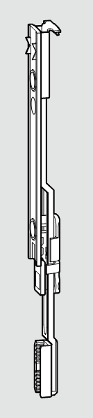 ROTO FRANK -  Terminale C500/C600/H500/H600 superiore e inferiore per asta a leva euronut - hbb TERMINALE ASTA LEVA   200/14 N2X16/ MIT