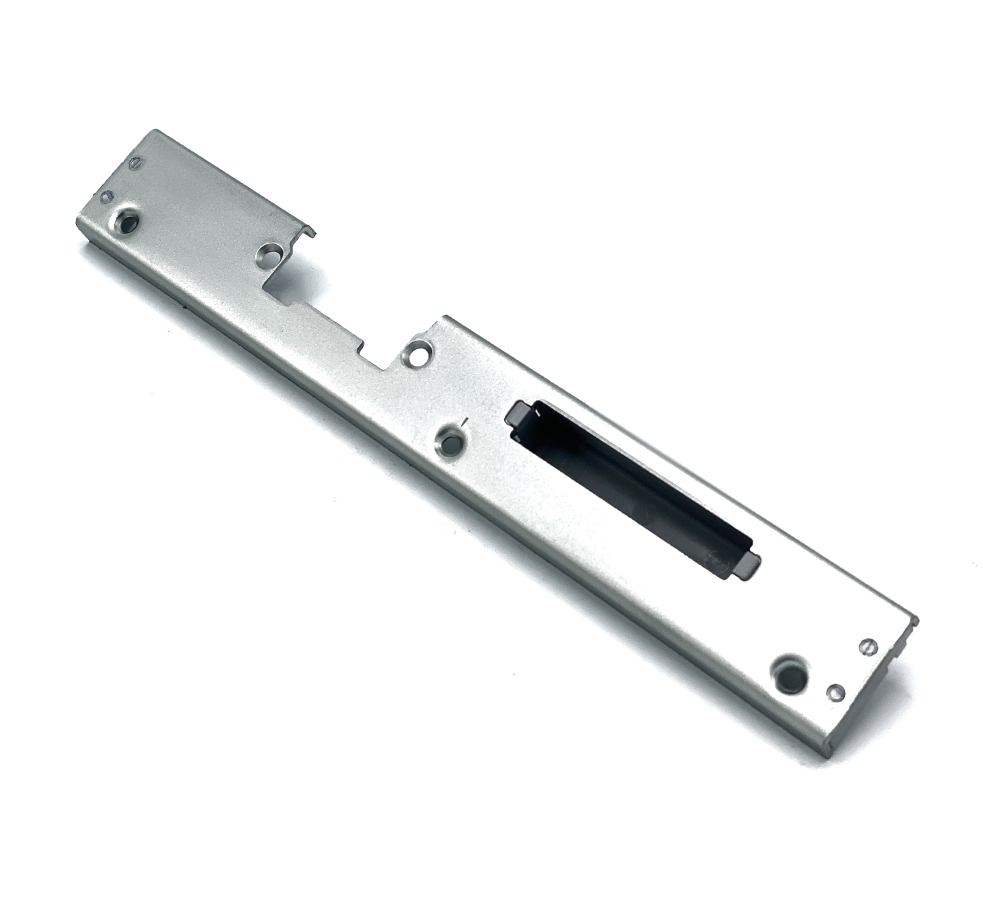 ROTO FRANK -  Incontro C500/C600/H500/H600 elettrico per scrocco e catenaccio - col. ARGENTO NATURALE - aria DOOR INCP A-M U35 SIL NV L AS201 - interasse 13 - mano SX