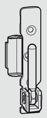 ROTO FRANK -  Supporto NT/NX - STANDARD angolare cerniera parte anta - aria SOST. ANG. E5 12/20 SP NT DX - battuta 20 - interasse 9 - 13 - mano DX - portata (kg) 130