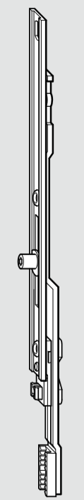 ROTO FRANK -  Prolunga NT/NX - STANDARD per cremonese - gruppo NT CHIUS CENT. 600 1V-PROL. PROL. - dimensioni 600