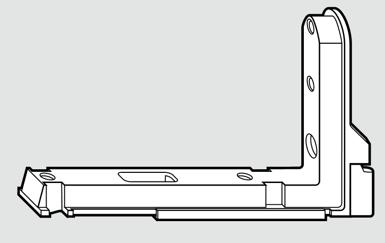 ROTO FRANK -  Cerniera NT/NX - DESIGNO NT angolare anta e ribalta inferiore parte telaio - aria NT DES CERNANG D. 130 KG - mano DX - portata (kg) 130