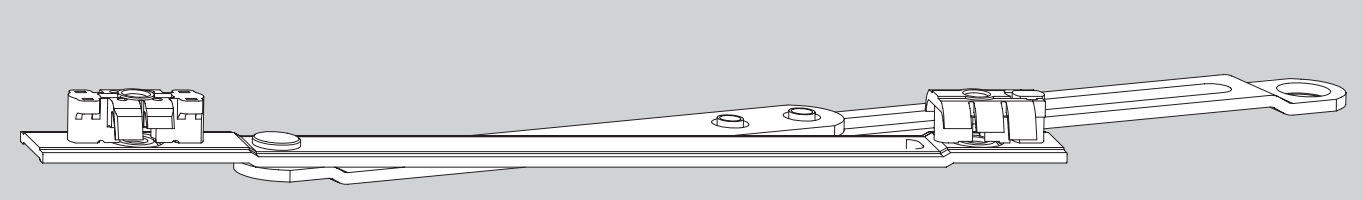 ROTO FRANK -  Limitatore NT/NX - DESIGNO NT di apertura - parte anta - aria NT DES LIMIT. AP.198 ANTA