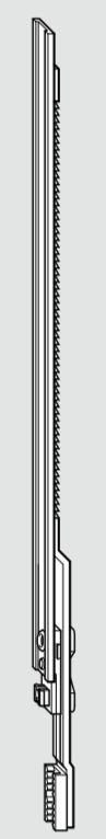 ROTO FRANK -  Prolunga NT/NX - STANDARD per cremonese - gruppo NT PROL. CREM 330 - dimensioni 330