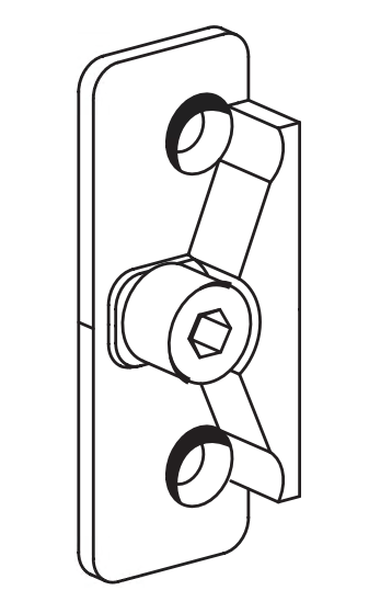 ROTO FRANK -  Dispositivo NT/NX - STANDARD anti caduta per falsa manovra - col. ARGENTO NATURALE - note NT-ALU FALSMAN TEL A COMPL V02 A9 NR250 - info NR250