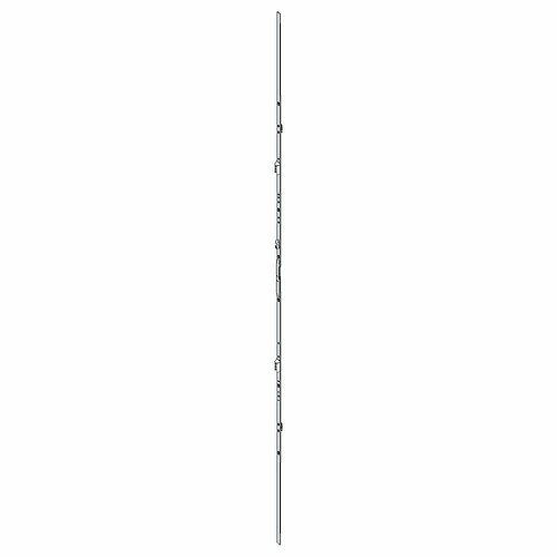 ROTO FRANK -  Cremonese NT/NX - STANDARD anta ribalta altezza maniglia variabile prolungabile senza dss - gruppo / dimensioni 1780 - alt. man. 801 - 1000 - lbb/hbb 1601-2000