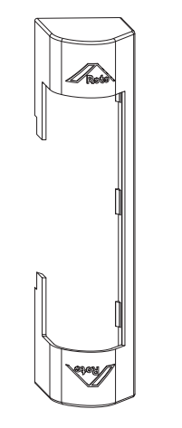 ROTO FRANK -  Copertura NT/NX - STANDARD ad applicare supporto forbice - col. ARGENTO NATURALE - note SUPPORTO ARTICOLAZIONE – STANDARD