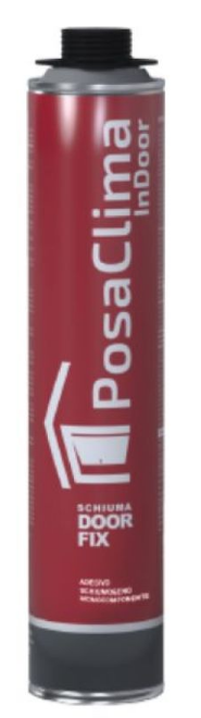 CSB STRAUDI  -  Sigillante DOOR FIX schiuma per edilizia e serramenti - col. GRIGIO - q.ta 750 ML