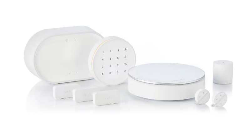 SOMFY -  Allarme HOME ALARM kit completo di senseori e sirena