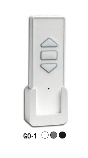 SOMFY -  Radiocomando ASA GO-P ELEGANCE con comando individuale o di gruppo monocanale - col. BIANCO