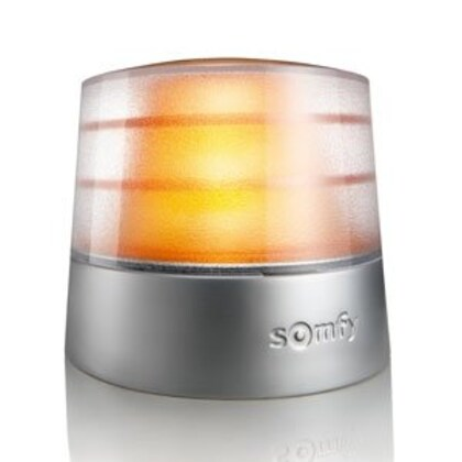 SOMFY -  Lampeggiante per avviso di movimentazione - info ORANGE LIGHT MASTERPRO 24V IO
