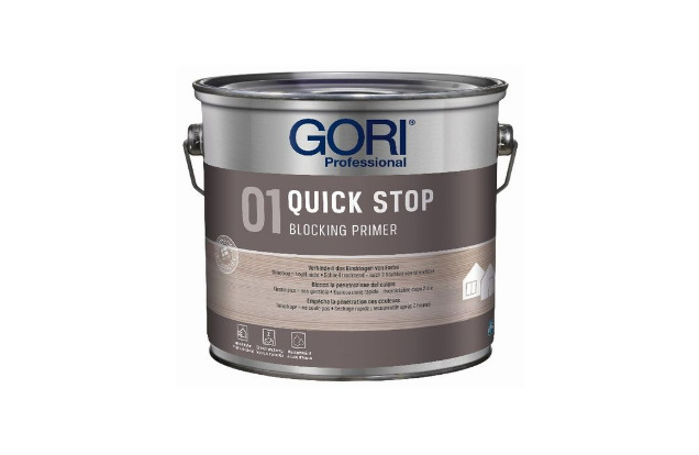 GORI -  Primer GORI QUICK STOP primer a base acqua per serramenti all'esterno - col. BIANCO - q.ta 0,75 L