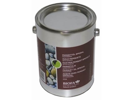 BIOFA -  Olio BIOFA 2059 naturale senza solventi per parquet per pavimenti e arredamenti da interno - col. INCOLORE - TRASPARENTE - q.ta 0,75 L