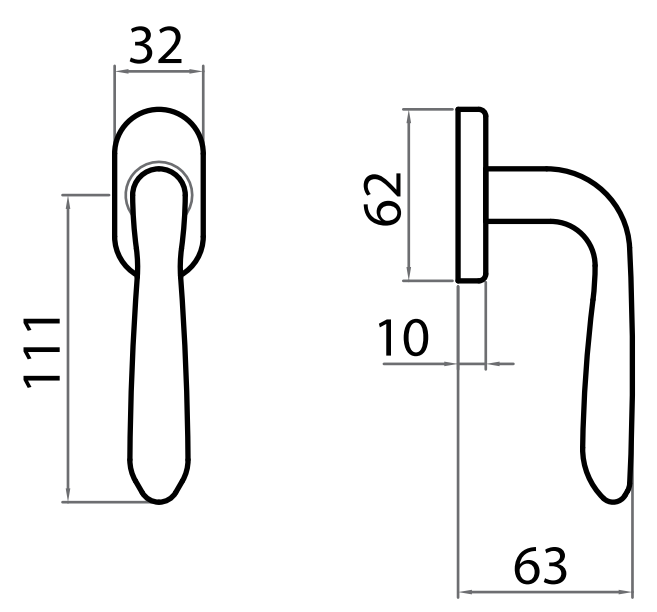 GHIDINI -  Martellina UNO-Z dk - mat. ZAMA - col. ZCS - ZALOR CROMO SATINATO