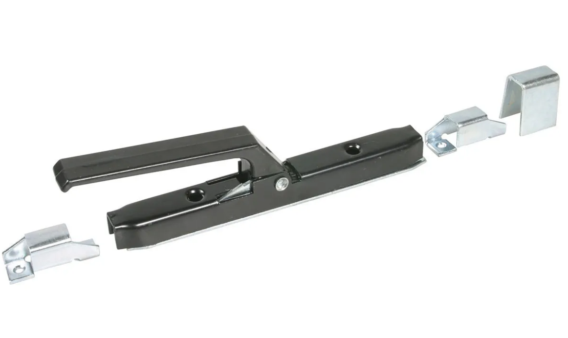 IBFM -  Maniglia CARIGLIONE ART 429 per sopraluce - mat. ACCIAIO - col. VERNICIATO NERO