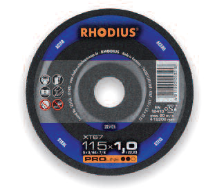 REIT -  Disco RHODIUS abrasivo per taglio acciaio - dimensioni Ø115X1,5