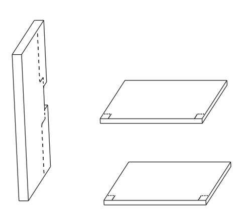 MAICO -  Tappo RAIL-SYSTEMS per profilo intermedio - col. NERO - note CONFEZIONI DI MAGGIOR TENUTA PER LISTELLO CENTRALE - dimensioni SCHEMA A