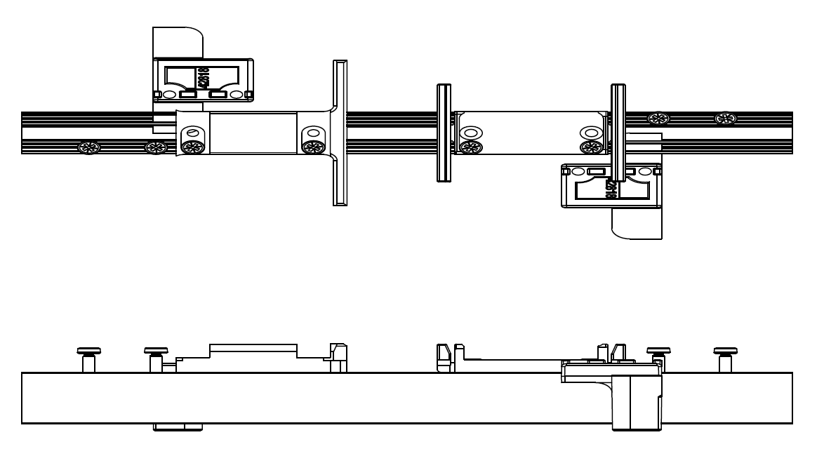 MAICO -  Dima MULTI-MATIC completa con guidascontro cremonese con bilanciere - note HBB 661 - 1340 - dimensioni GUIDASCONTRO L=48