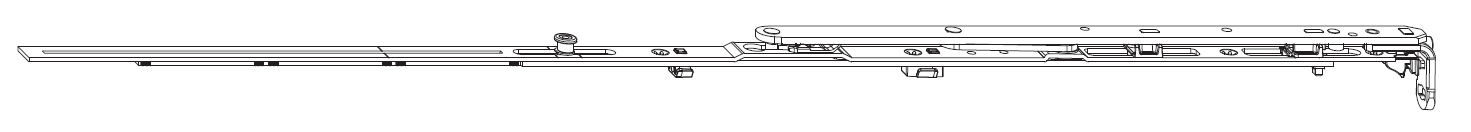 MAICO -  Forbice MULTI-MATIC anta ribalta parte braccio articolazione con cerniera a scomparsa - gruppo / dimensioni 800 - lbb 630 - 800