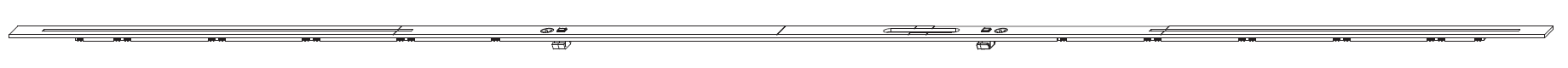 MAICO -  Prolunga BILICO bilico orizzontale per cremonese - dimensioni 1750 - hbb 1251 - 1750 - lbb 1251 - 1750