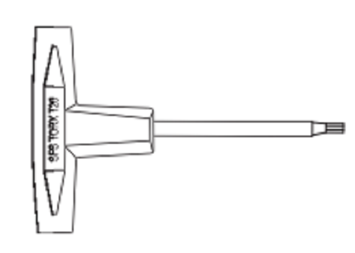 MAICO -  Chiave MULTI-MATIC a brugola - col. ARGENTO - note CHIAVE A BRUGOLA PER REVERSIBILITÀ ALZA ANTA - dimensioni IMMAGINE INDICATIVA -  MULTI VENT SW 2.5