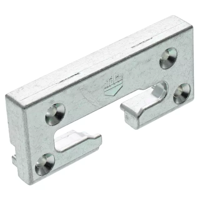 MAICO -  Incontro MULTI-MATIC fisso per serramenti in pvc per montante laterale verticale - col. ARGENTO - mano SX