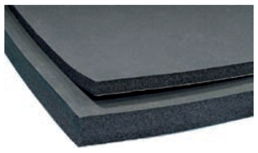 MAICO -  Isolante PROPOSA materassino adesivo per coibentazione cassonetti - mat. EPDM - dimensioni 1000X10000X19 - note 10 MQ - info SPESSORE 19 MM
