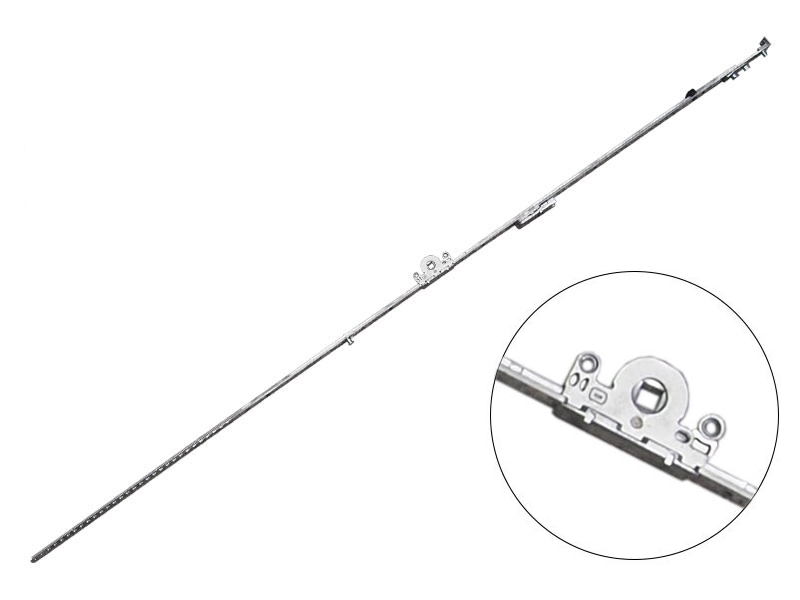 MAICO -  Cremonese MULTI-MATIC TREND anta ribalta altezza maniglia fissa con piedino e dss per ribalta - gruppo / dimensioni 6 - entrata 15 - alt. man. 1050 - lbb/hbb 1851-2100