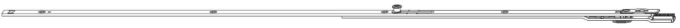 MAICO -  Terminale PROTECT superiore e inferiore antieffrazione per serratura multipunto - hbb 2385 - 2585 - front. 16 - lun. 785